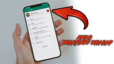 Tanda-tanda WhatsApp telah disadap